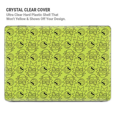 Adult Swim Rick and Morty Rick and Morty All Over Print MacBook Air 15in (2023-2025) Case plus Skin